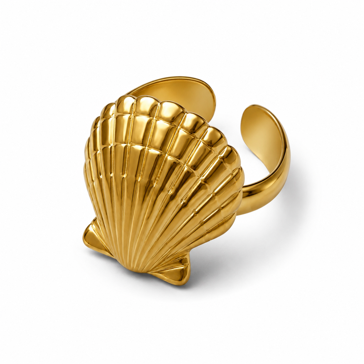SHELL - Ring - Gold