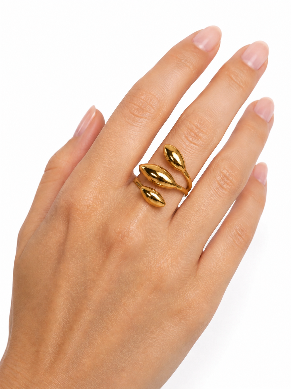 LEAF - Ring - Gold