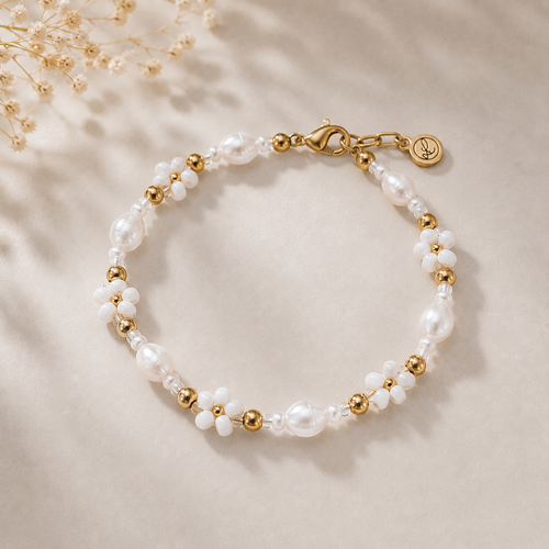 DAISY IVORY- Armband