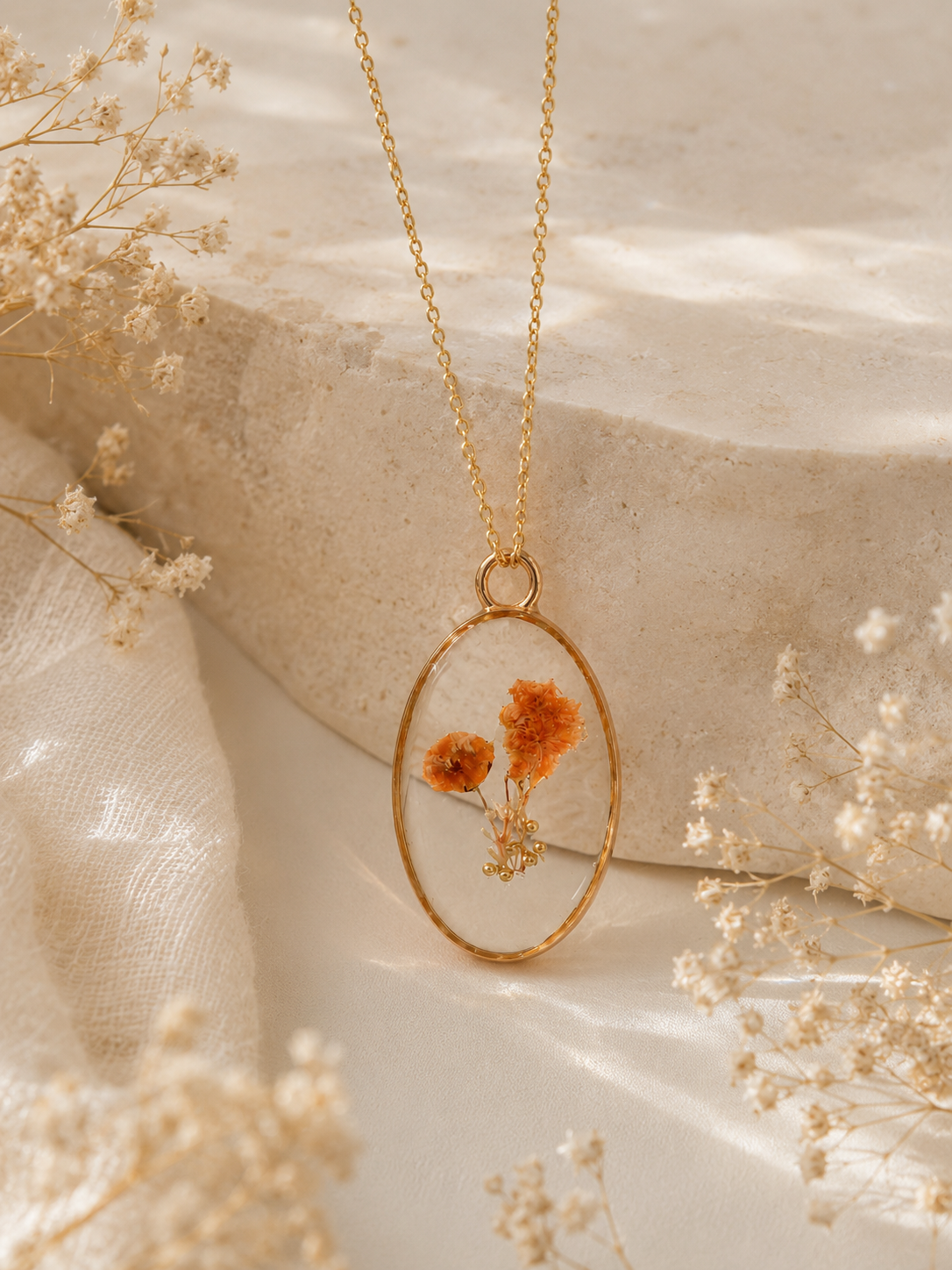 AVA - Halskette - Gold