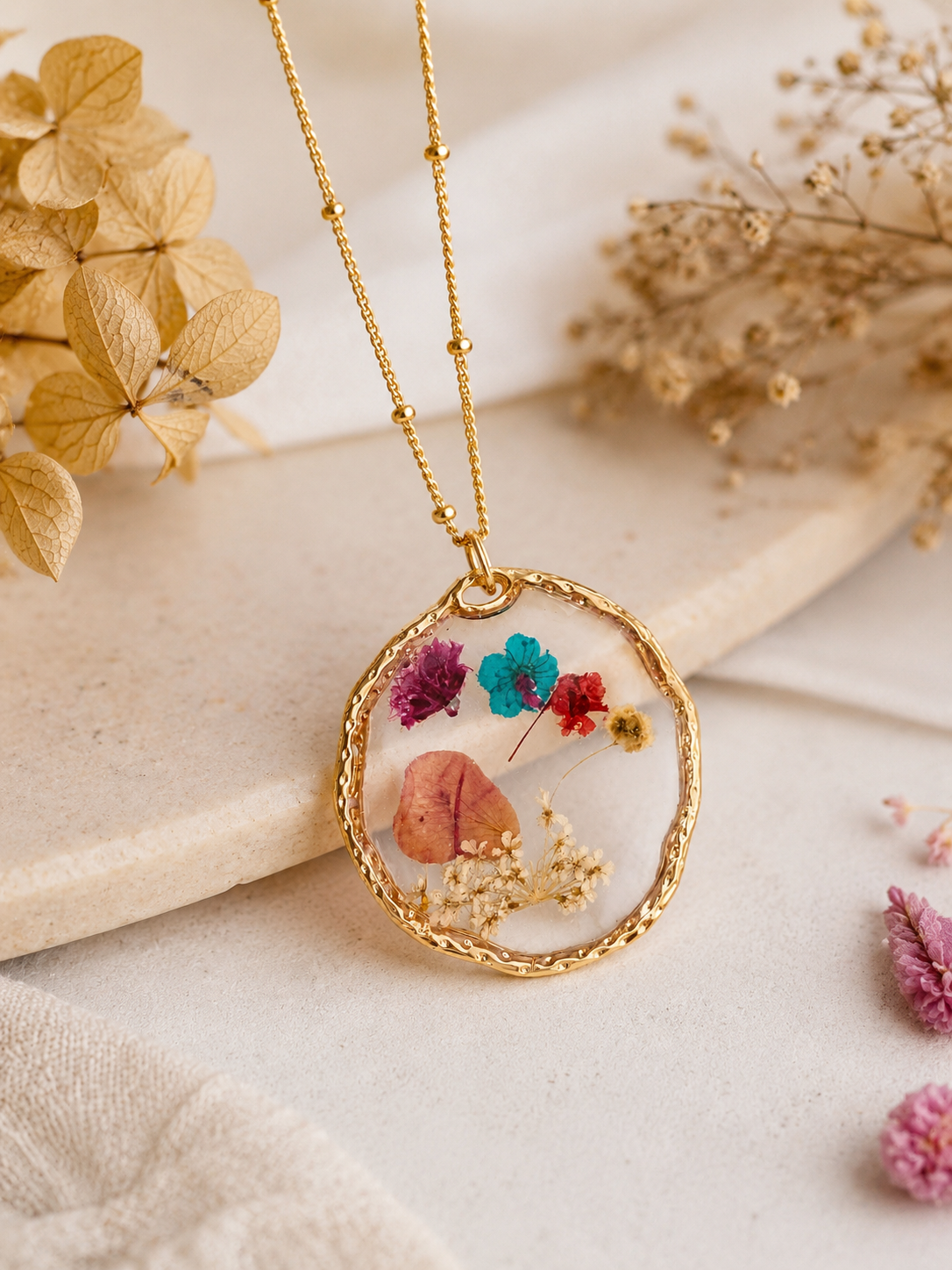 FLORA - Halskette - Gold