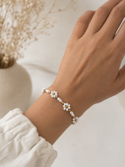 DAISY PEARL- Armband