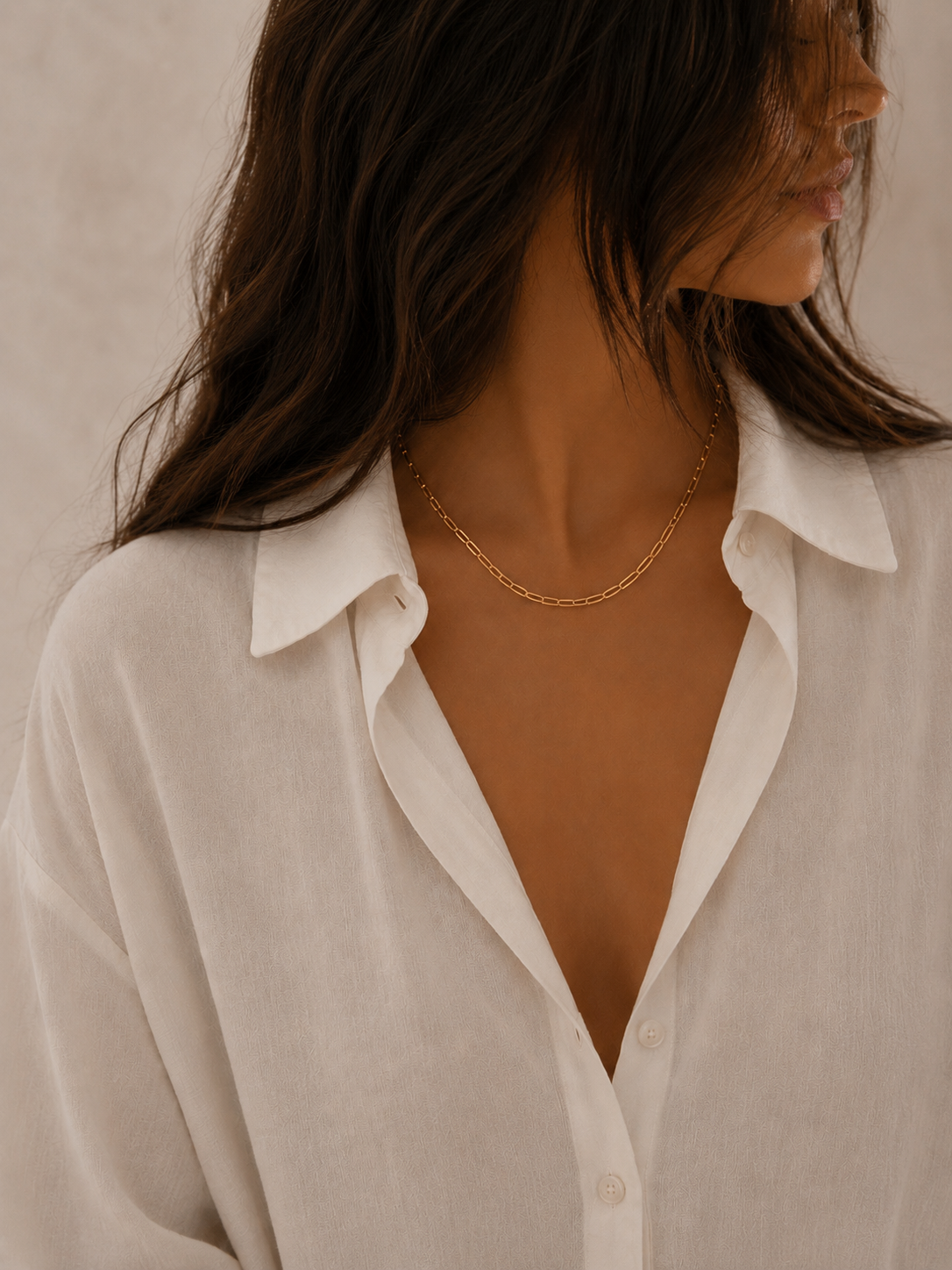 LÉA - Halskette - Gold