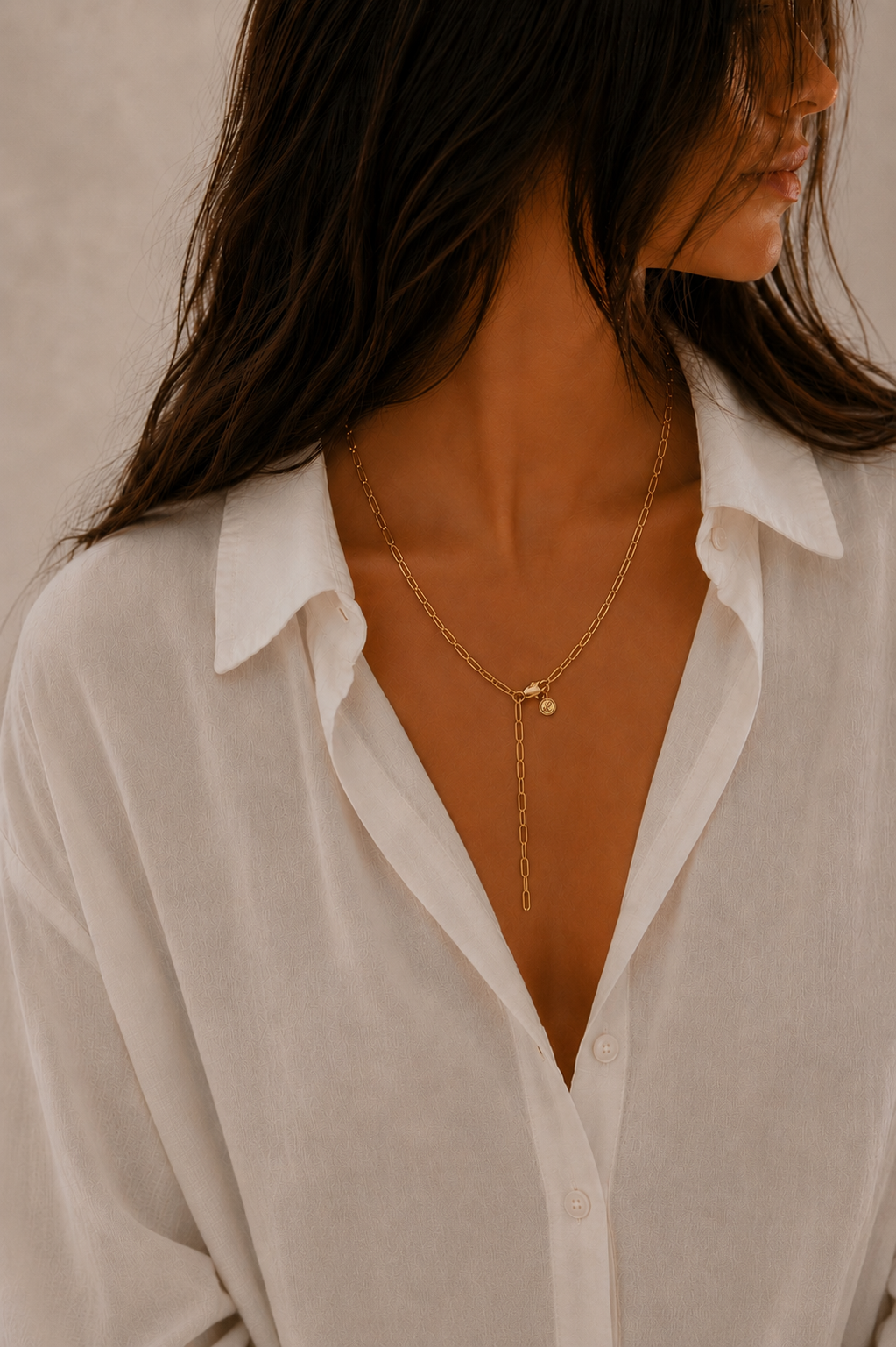 LÉA - Halskette - Gold