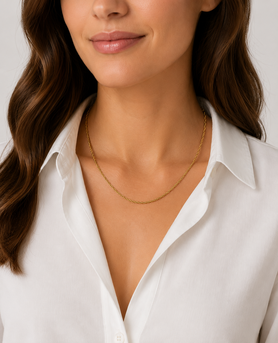 TWISTY Small - Halskette - Gold