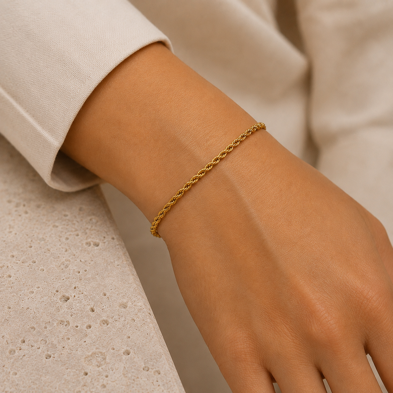 TWISTY - Armband - Gold
